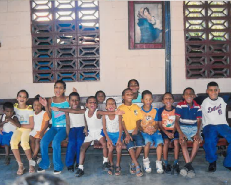 Encuentros por la paz con niños, jóvenes y madres de la Hacienda Las Mercedes. La Boca Caucagua. Edo Miranda 1